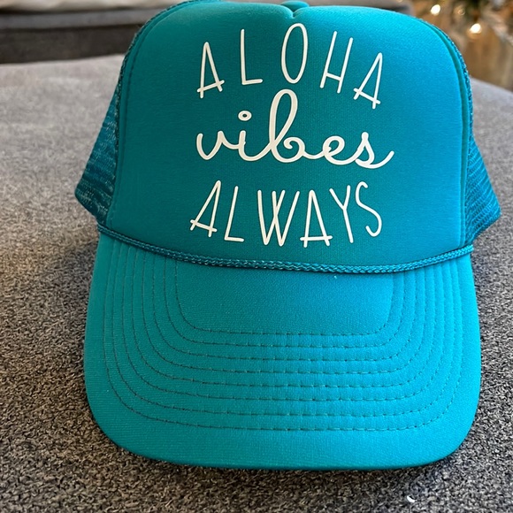 Aloha Vibes Always Adjustable Foam Trucker Hat - Picture 1 of 5